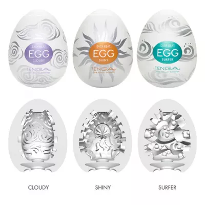 Tenga Egg Masturbator Hard Boiled Each